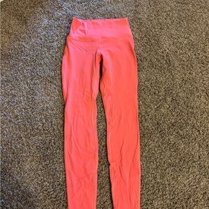 Lululemon Coral High-Waisted Leggings